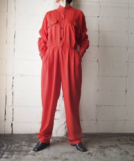 Big Pocket Rayon Jumpsuit RE