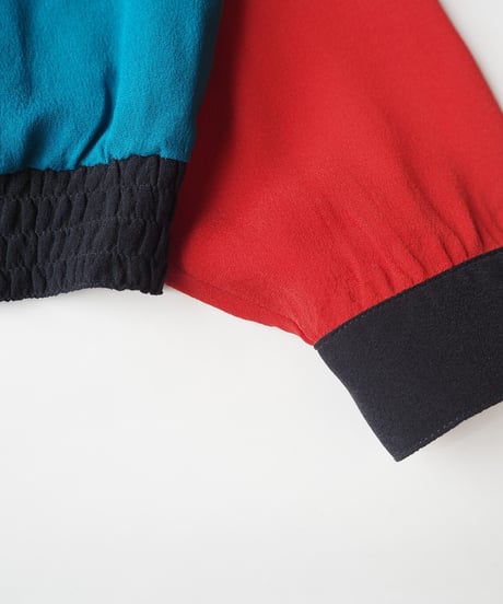 Crazy Color Silk Blouson BLREGN