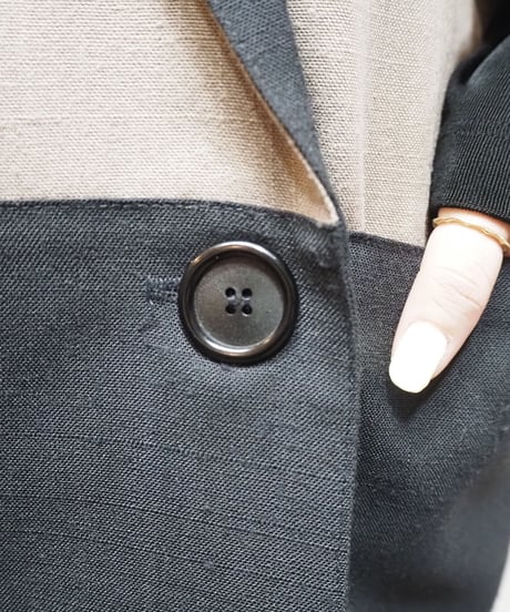 Bicolor Tailored Jacket BRBK