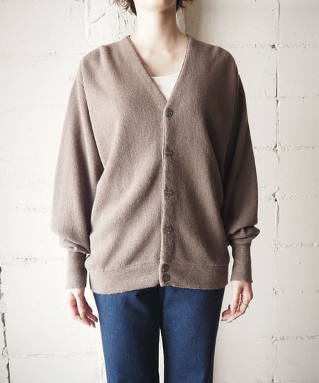 70's V Neck Cardigan BE