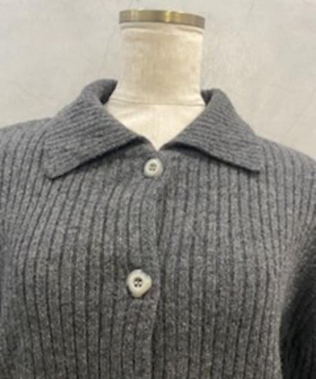 Eddie Bauer Wool Wide Rib Cardigan CGR