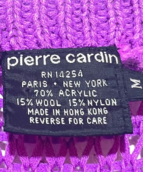 Pierre Cardin Low Gauge Vneck Knit PUR