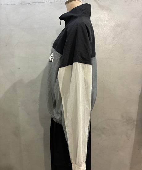 NIKE Tricolor Nylon Jacket BK GR WH