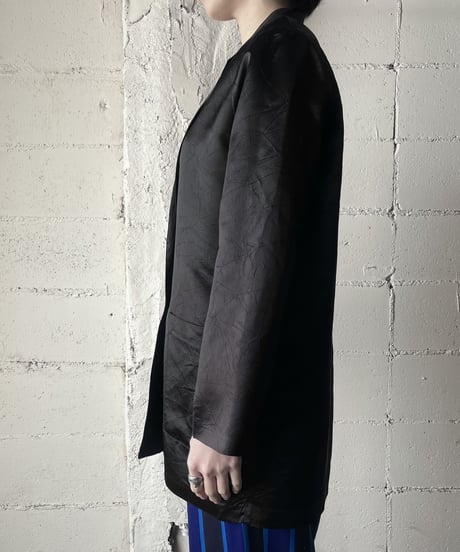 Satin Tailored Jacket BK