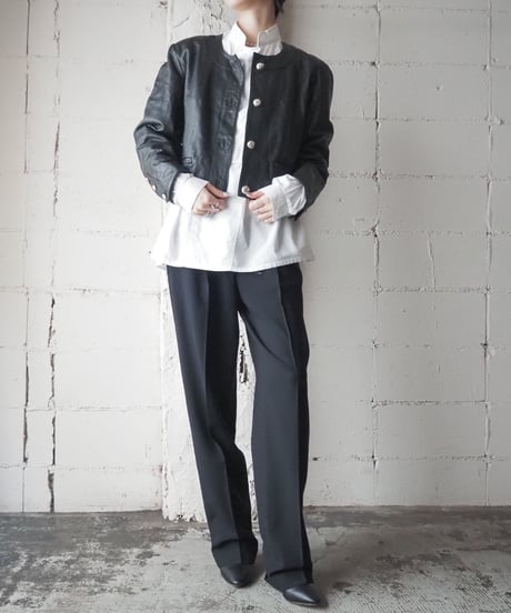 Colorless Leather Jacket BK