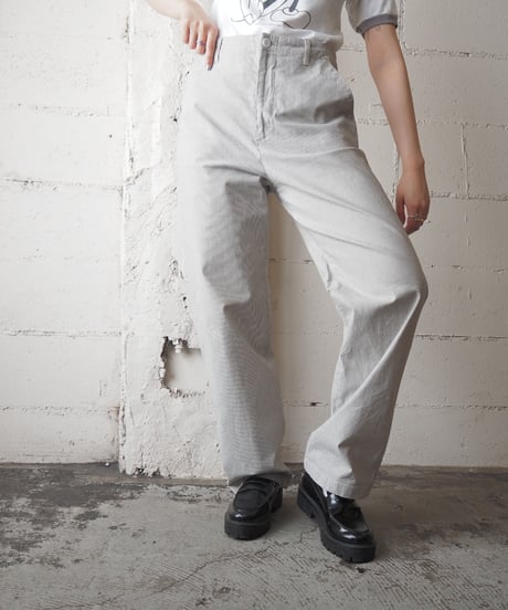 Agnès BPin Stripe Pants IVGR