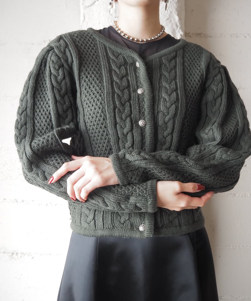 Tyrolean Knit Cardigan KA | Orfeo
