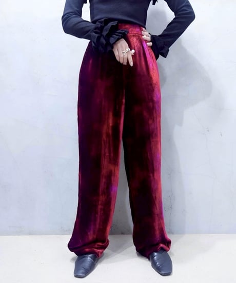 YVES SAINT LAUREN Vintage Velvet Pants RE