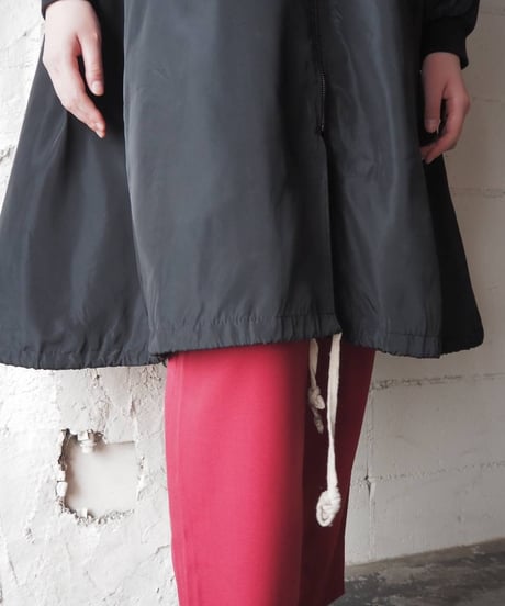 MA-1 Style Long Coat BK