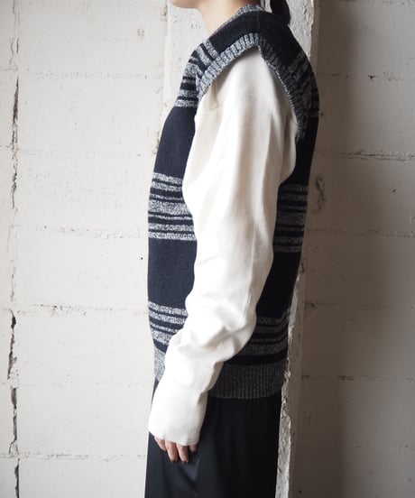 PENDLETON Check Knit Vest BKWH
