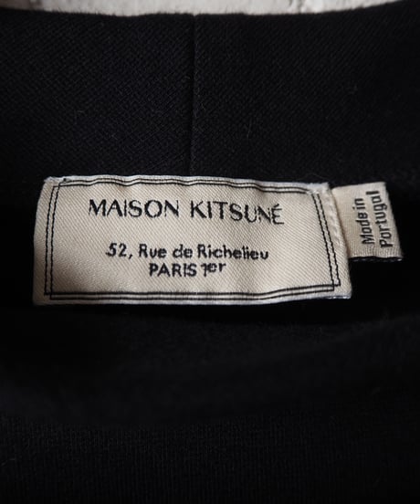 MAISON KITSUNE Design Long Sweat BK