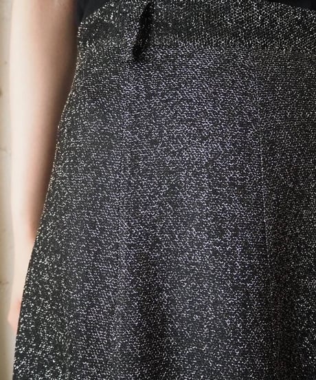 Lame Maxi Skirt BK SL