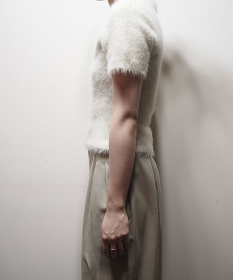 Fake Fur Polo Knit IV
