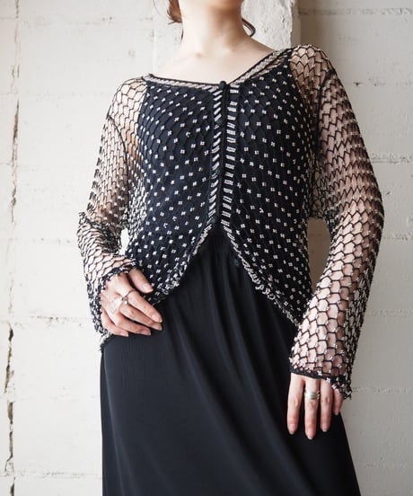 Beads Crochet Cardigan BKSV