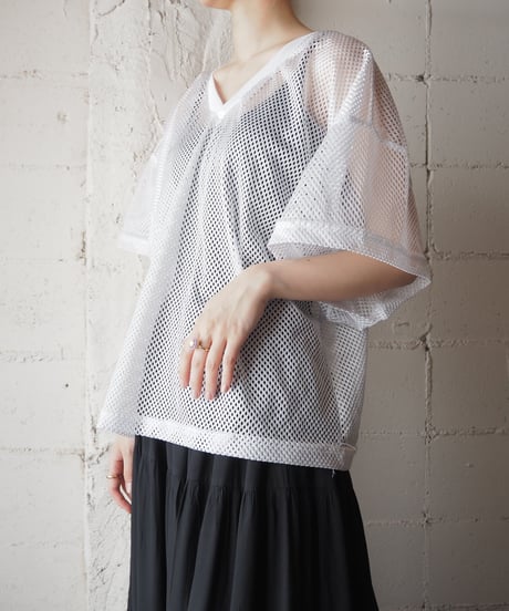 Mesh Tee WH