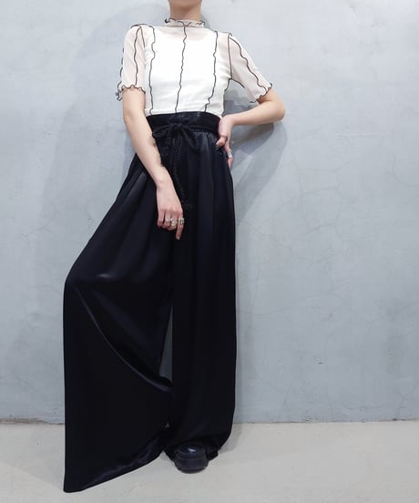 【Orfeo ORIGINAL】Stitch Cutsewn s/s BK×IV