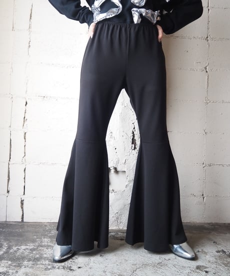 Supper Flared Easy Pants BK
