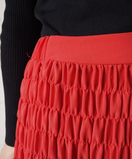 Shirring Design Skirt RE