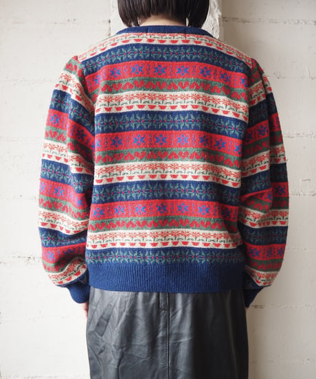 Pattern Knit Cardigan RENV