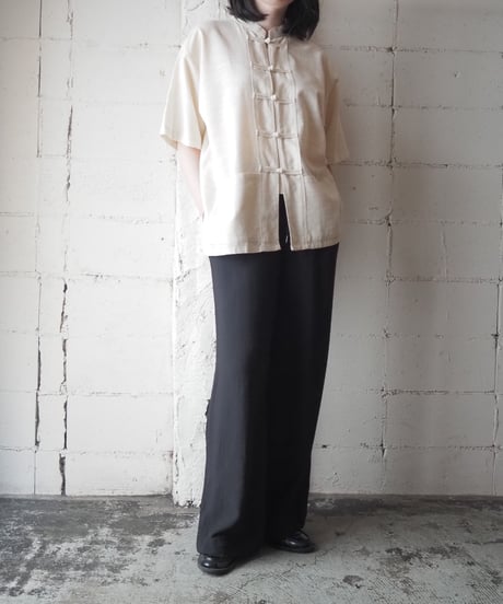 Painting Cotton China Shirt IV