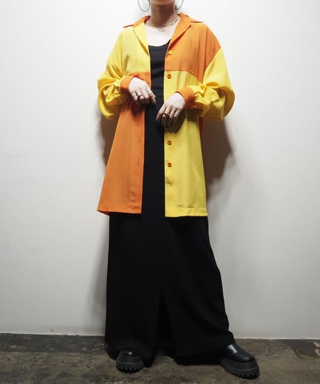 Bicolor Design Shirt YEOR