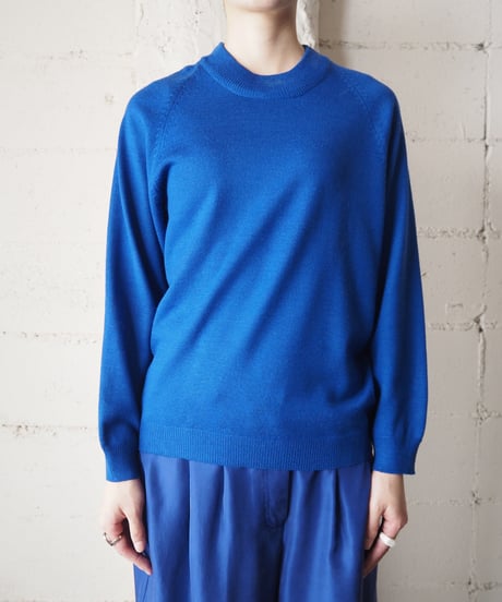 Mock Neck Knit BL