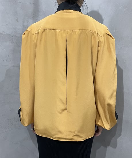 1970's EURO Bicolor Boetie Blouse YEBK
