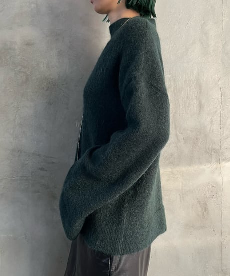 Mockneck Mohair Knit GR