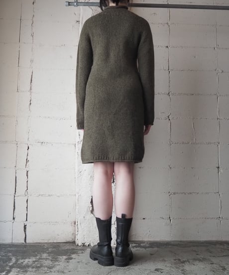 Acne Studios Mock Neck Knit Dress KA