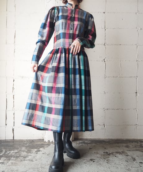 ANASTASIA Tyrolean Check Dress SVPIBL