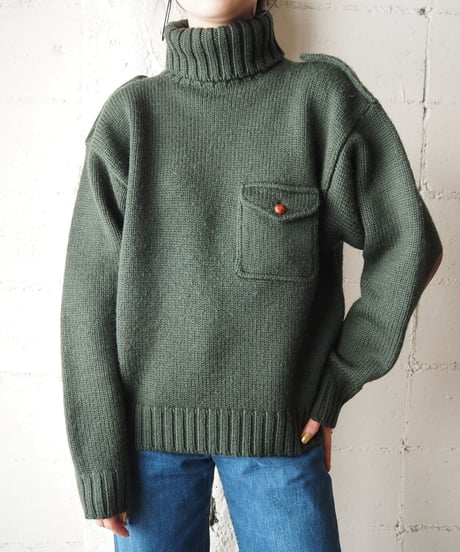 RALPH LAUREN Elbow Patch Knit KA