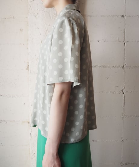 Dot Silk Shirt GR