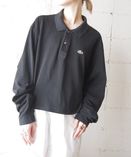 Remake LACOSTE Plane Polo Shirt BK