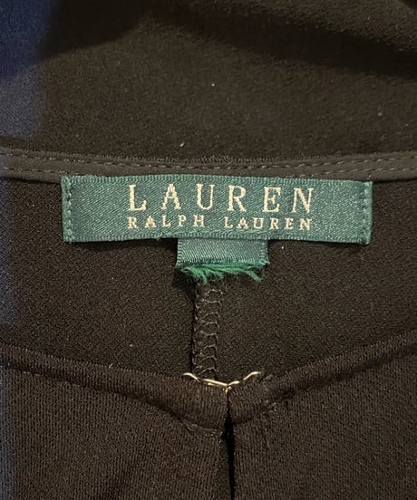 LAUREN Peekaboo Design Long Cutsewn BK
