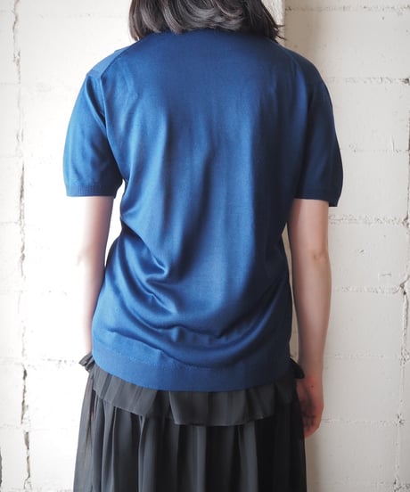 1970's Short Sleeve Collar Cardigan BL
