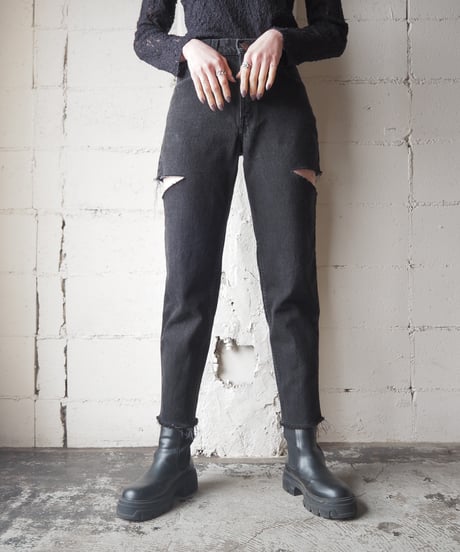 Remake Levi's550 Crashed Big Denim BK