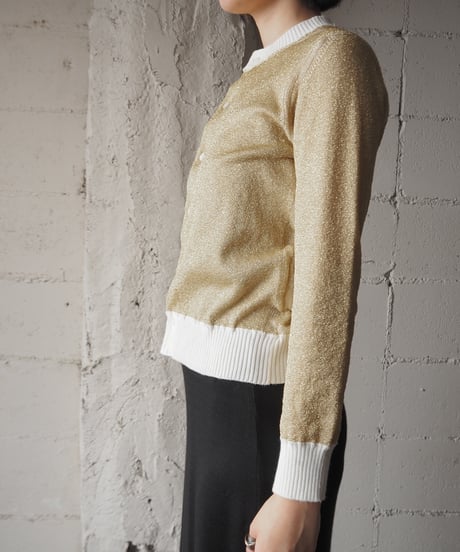 tricot COMME des GARÇONS Lame Cardigan GO