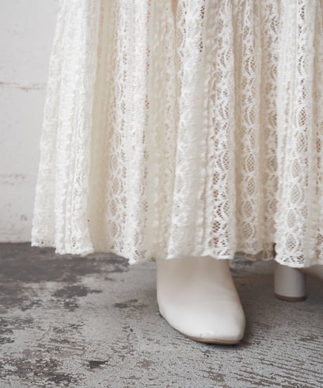 Lace Tiered Mermaid Skirt IV