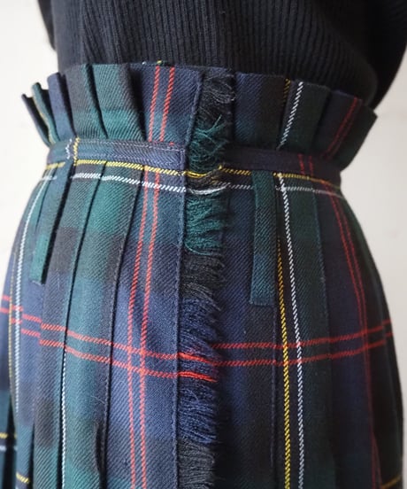 Plaid Pleated Skirt NVGN