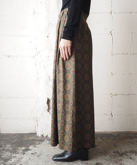 Arabesque Pattern Wide Pants KARE