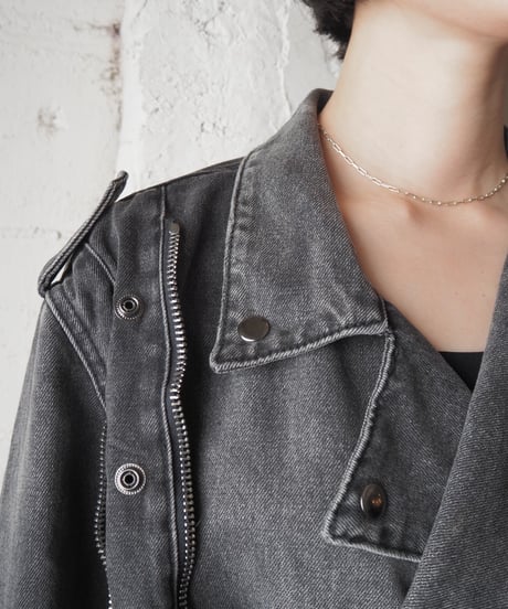 BALMAIN Denim Riders Jacket BK