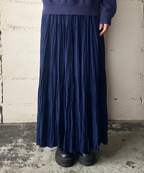 Tiered Easy Long Skirt NV
