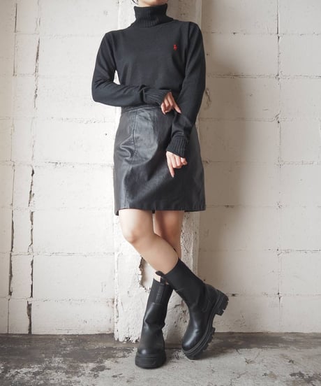 Ralph Lauren Cashmere Turtle Neck Knit BK
