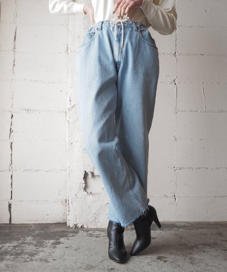 Remake Levi's Drawstring Denim Pants LBL