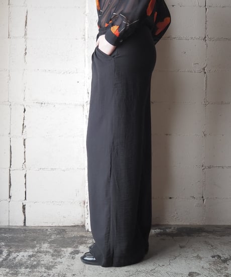 a new day Rayon Wide Easy Pants BK