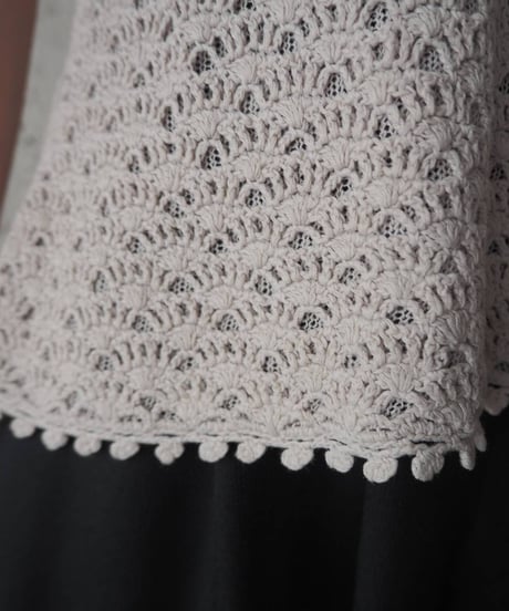 Crochet Sleeveless Knit BE