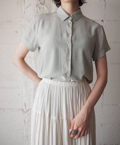 Short Sleeve Silk Shirt LGR