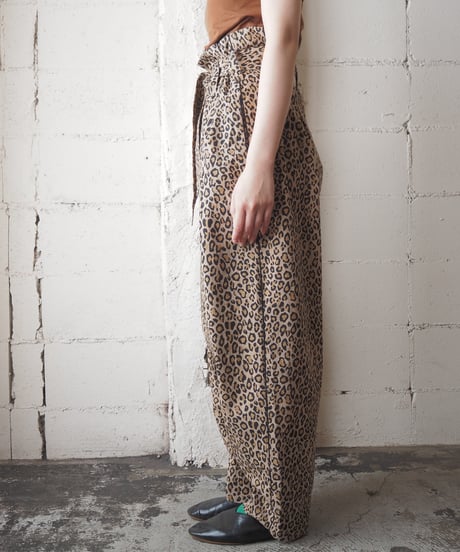 Mes Demoiselle High Waist Leopard Pants BE