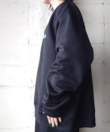 DKNY Logo Embroidery Sweat BK