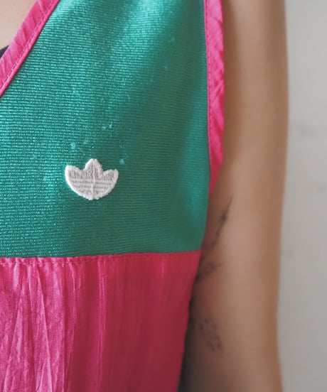 1980's French adidas Bicolor Tank Top GNPI